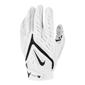 NWT Nike Youth Superbad 6.0 Football Gloves White | Black ,Small